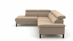 Sofas & Couches> Eckgarnitur beige