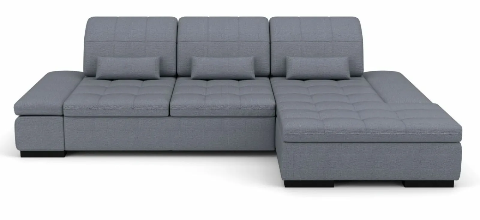 Sofas & Couches> Eckgarnitur blau
