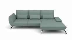 Eckgarnitur blaugrau^ Sofas & Couches