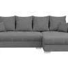 Sofas & Couches> Eckgarnitur grau