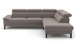 Sofas & Couches> Eckgarnitur grau