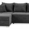 Sofas & Couches> Eckgarnitur grau