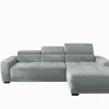Sofas & Couches> Eckgarnitur grau