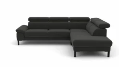 Sofas & Couches> Eckgarnitur grau