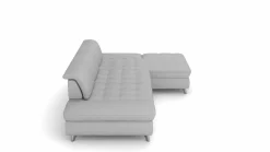Sofas & Couches> Eckgarnitur grau