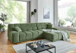 Sofas & Couches> Eckgarnitur grün