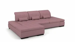 Eckgarnitur pinkrot^ Sofas & Couches