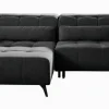 Sofas & Couches> Eckgarnitur schwarz