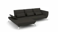 Eckgarnitur schwarz^ Sofas & Couches