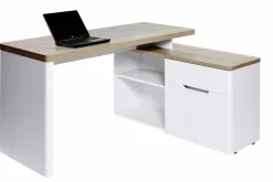 Eckschreibtisch weiß^ Bürotische·Schreibtische