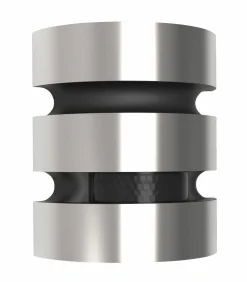 Außenwandleuchten|Außenleuchten>Eco-Light LED-Außen Wandleuchte 2flg silberfarben