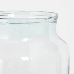 Edelman Glasvase 40cm transparent^ Dekoration