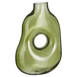 Dekoration>Edelman Jay Vase Glas h.gruen grün