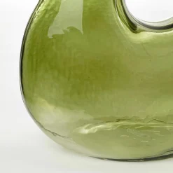 Dekoration>Edelman Jay Vase Glas h.gruen grün