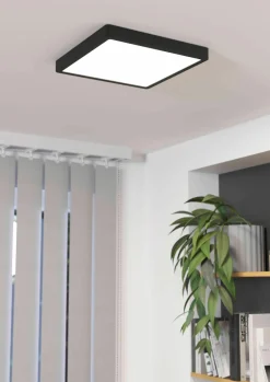 Eglo LED-Aufbauleuchte 1flg schwarz^ Deckenleuchten