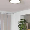 Eglo LED-Aufbauleuchte 1flg silberfarben^ Deckenleuchten