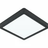 Eglo LED-Ein-/Aufbauleuchte 1flg schwarz^ Deckenleuchten