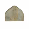 Dekoration>EGLO Living Holzvase 28cm grauweiß