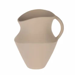 Dekoration>EGLO Living Metallvase 21,5cm weißbeige