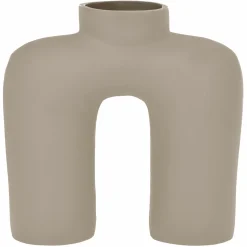 EGLO Living Metallvase 22,5cm beige^ Dekoration