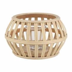 Dekoration>EGLO Living Windlicht 10,5cm braun