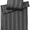 Jacquard Bettwäsche|Satin>Elegante Jaquard-Bettwäsche grau
