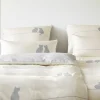 Satin>Elegante Mako-Satin-Bettwäsche beige