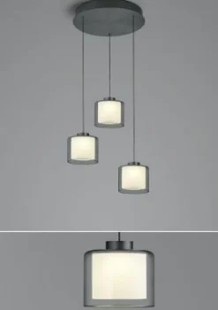 Deckenleuchten|Pendelleuchten>elements by BANKAMP LED-Pendelleuchte 1flg schwarz