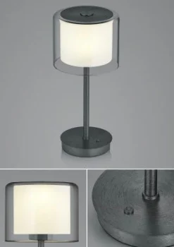 Tischleuchten|Schreibtischlampen>elements by BANKAMP LED-Tischleuchte 1flg schwarz