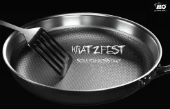 Pfannen>Elo Bratpfanne 32cm silberfarben