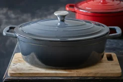 Bräter & Schmortöpfe>Elo Bräter 33cm grau