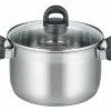 Elo Fleischtopf m. Deckel 20cm silberfarben^ Töpfe