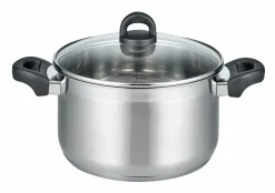 Elo Fleischtopf m. Deckel 24cm silberfarben^ Töpfe