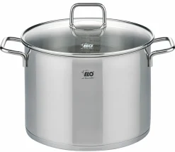 Töpfe>Elo Gemüsetopf m. Deckel 26cm silberfarben