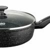 Elo Schmorpfanne m. Deckel 28cm schwarz^ Pfannen