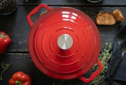 Pfannen>Elo Servierpfanne 28cm rot