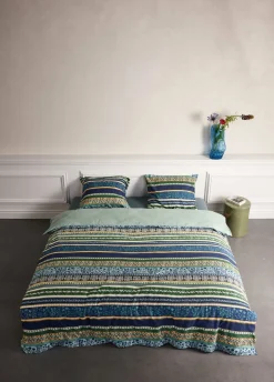 ESSENZA HOME Flanell-Bettwäsche grün^ Flanell|Biber