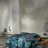 Satin>ESSENZA HOME Satin-Bettwäsche blau
