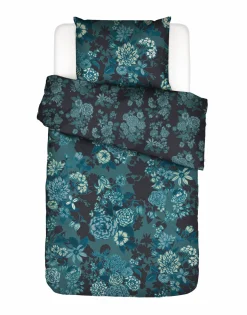 Satin>ESSENZA HOME Satin-Bettwäsche blau