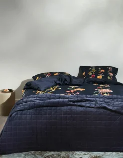 Satin>ESSENZA HOME Satin-Bettwäsche blau