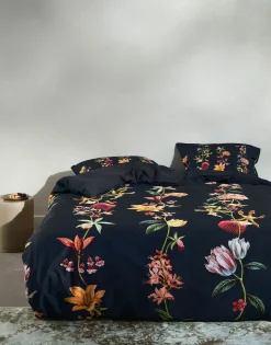 Satin>ESSENZA HOME Satin-Bettwäsche blau