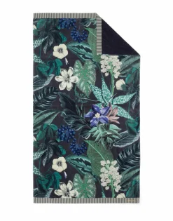 Strandlaken>ESSENZA HOME Velour-Strandlaken blau