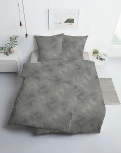 Estella Mako-Interl.-Jersey-Bettwäsche grau^ Jersey