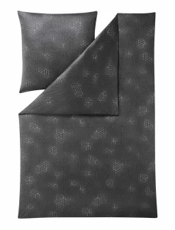 Jersey>Estella Mako-Interl.-Jersey-Bettwäsche grau
