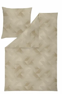 Jersey>Estella Mako-Interl.-Jersey-Bettwäsche beige