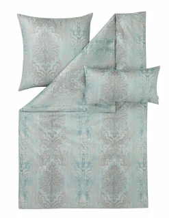 Jersey>Estella Mako-Interl.-Jersey-Bettwäsche blau
