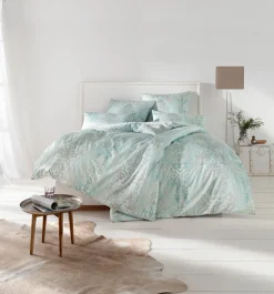 Jersey>Estella Mako-Interl.-Jersey-Bettwäsche blau