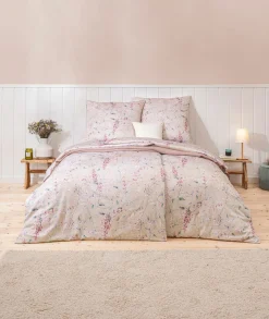 Estella Mako-Satin-Bettwäsche beige^ Satin