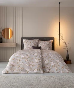 Estella Mako-Satin-Bettwäsche silberfarben^ Satin