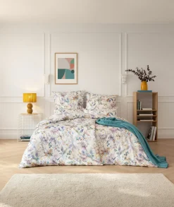 Satin>Estella Mako-Satin-Bettwäsche mehrfarbig